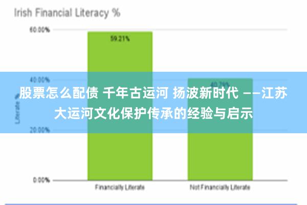 股票怎么配债 千年古运河 扬波新时代 ——江苏大运河文化保护传承的经验与启示