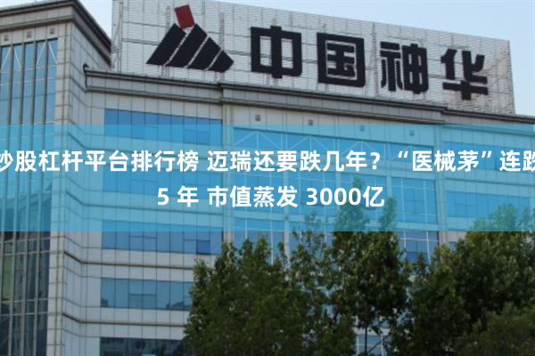 炒股杠杆平台排行榜 迈瑞还要跌几年？“医械茅”连跌 5 年 市值蒸发 3000亿